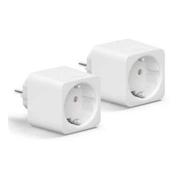 LOT 2x Prise connectée Philips Hue Connecté prise EU SCHUKO