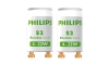 LOT 2x Starter pour ampoules fluorescentes Philips S2 4-22W