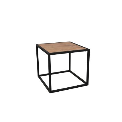 LOT 2x Table basse ATLANTIS marron/noir