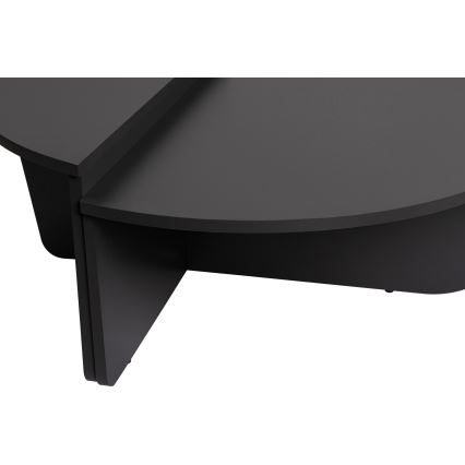 LOT 2x Table basse ORION anthracite