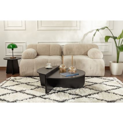 LOT 2x Table basse ORION noir