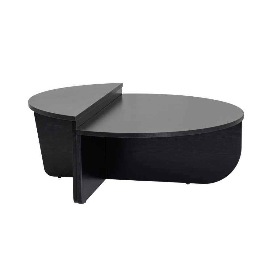 LOT 2x Table basse ORION noir