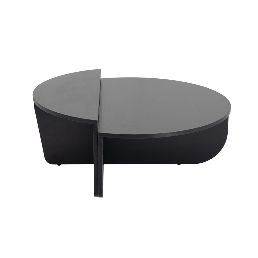 LOT 2x Table basse ORION noir