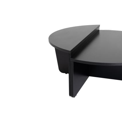 LOT 2x Table basse ORION noir