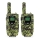 LOT 2x Talkie-walkie avec torche LED 3xAAA portée 8 km camouflage