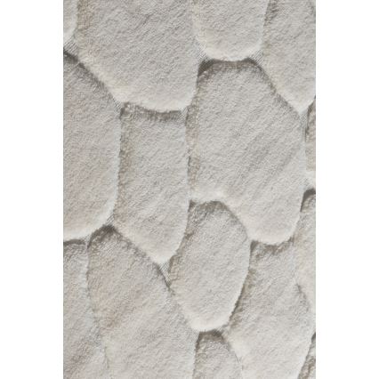 LOT 2x Tapis de salle de bains LINO 60/100 cm beige