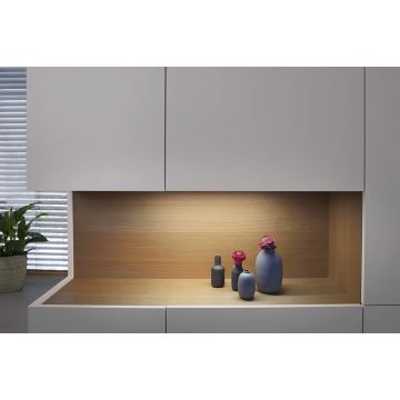Ledvance - LOT 2xLED Luminaire sous meuble de cuisine à intensité variable avec détecteur CORNER 2xLED/6W/230V 3000K