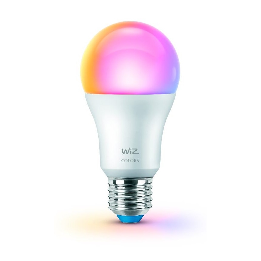 LOT 3x Ampoule à intensité variable LED RGBW A60 E27/8,8W/230V 2200-6500K Wi-Fi - WiZ