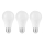 LOT 3x Ampoule LED A67 E27/13W/230V 4000K - Attralux