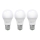 LOT 3x Ampoule LED ECOLINE A60 E27/10W/230V 6500K - Brilagi