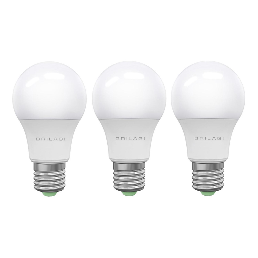 LOT 3x Ampoule LED ECOLINE A60 E27/15W/230V 4000K - Brilagi
