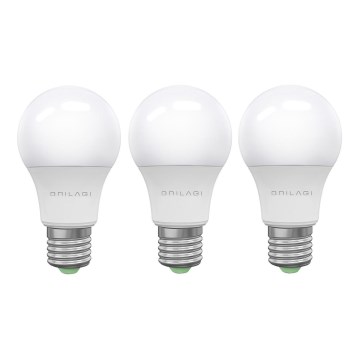 LOT 3x Ampoule LED ECOLINE A60 E27/15W/230V 6500K - Brilagi