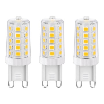 LOT 3x Ampoule LED ECOLINE G9/3,5W/230V 3000K - Brilagi