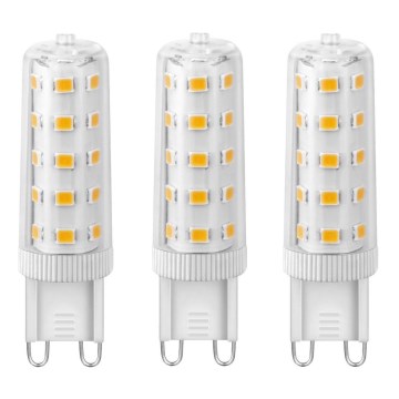 LOT 3x Ampoule LED ECOLINE G9/4,5W/230V 3000K - Brilagi