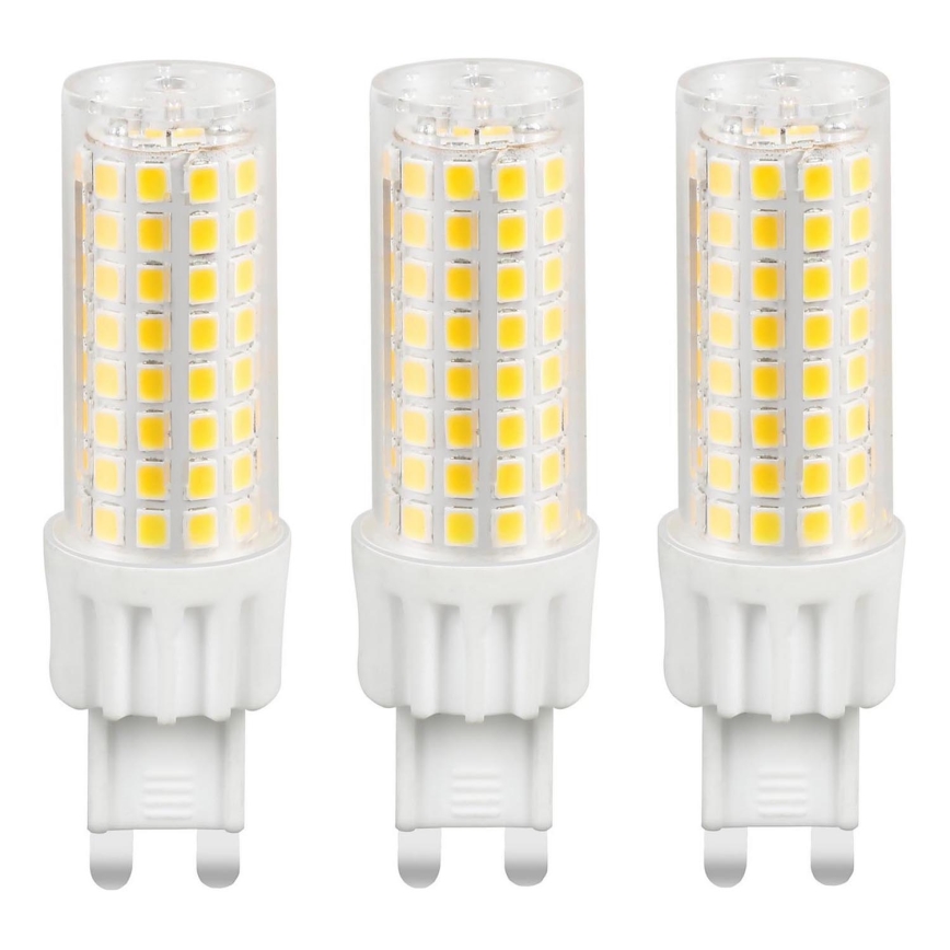 LOT 3x Ampoule LED ECOLINE G9/7W/230V 3000K - Brilagi