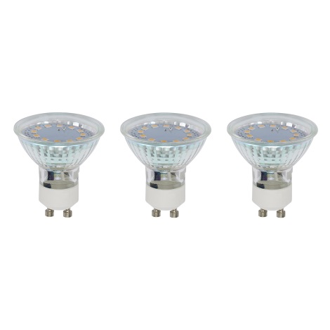 LOT 3x Ampoule LED GU10/3W - Briloner 0520-003