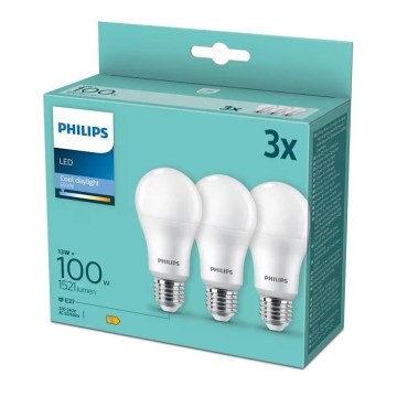 Ampoule Led E27 Dimmable, Blanc Froid 5000K, 13W Équivalent 100W