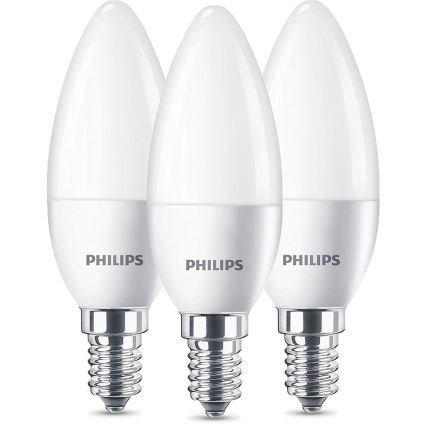 Lot 3x Ampoule LED Philips E14/5,5W/230V 2700K