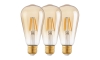 LOT 3x Ampoule LED VINTAGE ST64 E27/4W/230V 2200K - Eglo 12851