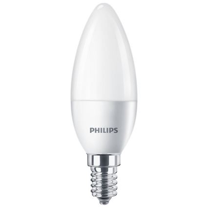 LOT 3x Ampoules LED Philips B35 E14/5W/230V 2700K