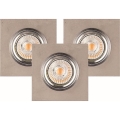 LOT 3x Spot encastrable LED VITAR 1xGU10/5W/230V CRI 90 béton