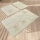LOT 3x Tapis de salle de bains ORKIDE 60/60/100 cm beige