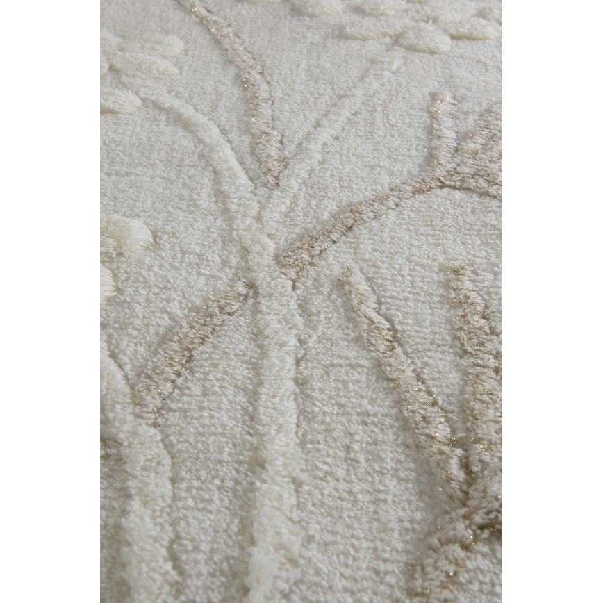 LOT 3x Tapis de salle de bains ORKIDE 60/60/100 cm beige
