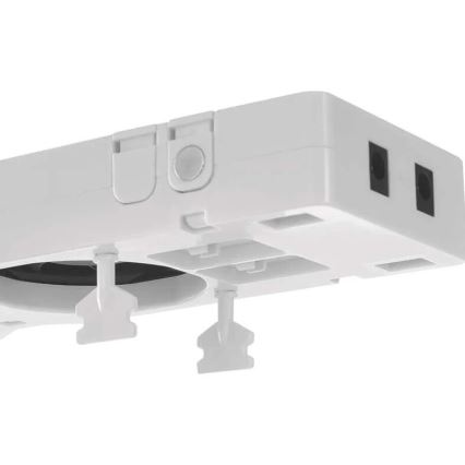 LOT 3x Ventilateur de radiateur 5/230V blanc