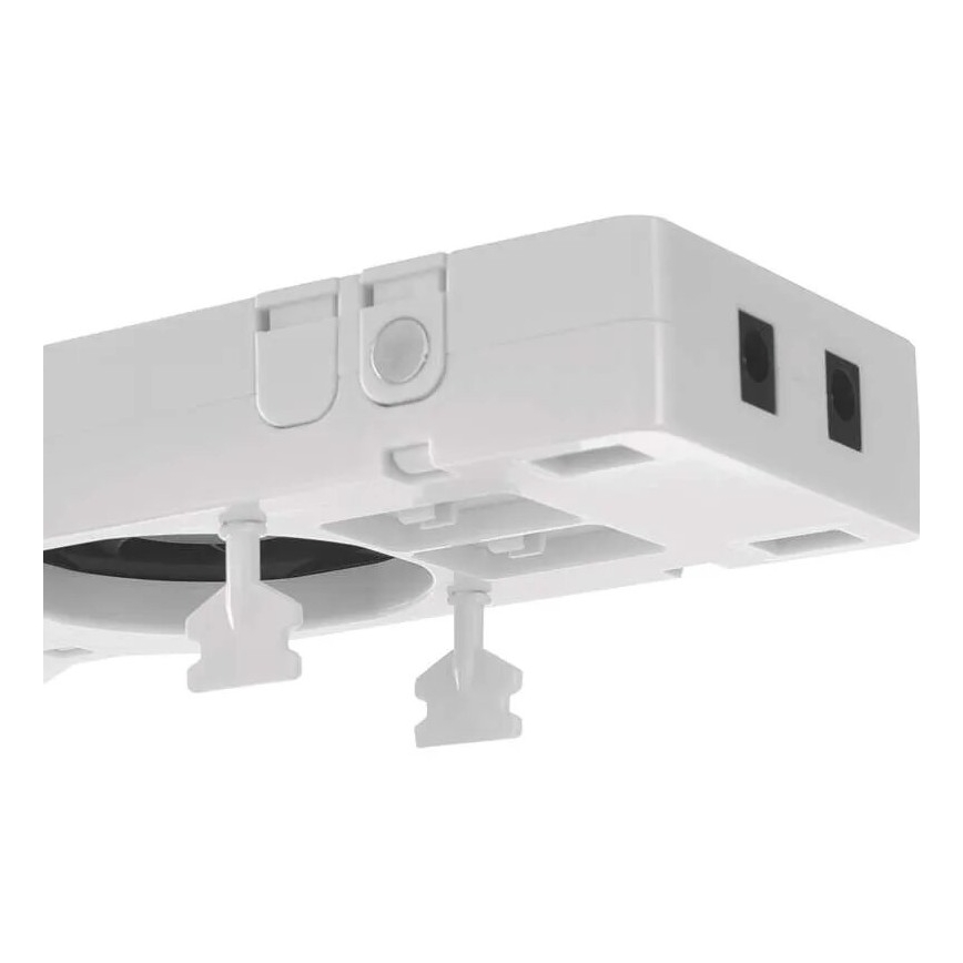 LOT 3x Ventilateur de radiateur 5/230V blanc