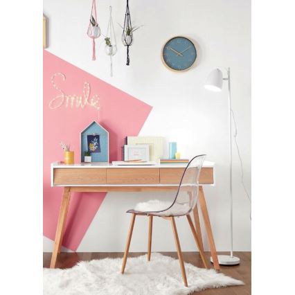 LOT 4x Chaise de repas TAHO marron/transparent