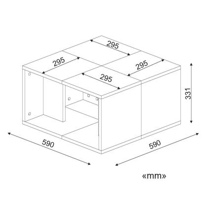 LOT 4x Table d