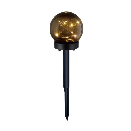 LOT 5x Lampe solaire 5xLED/0,12W/1,2V 3000K IP44 noir