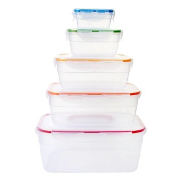 LOT 5x Récipient alimentaire LOCK