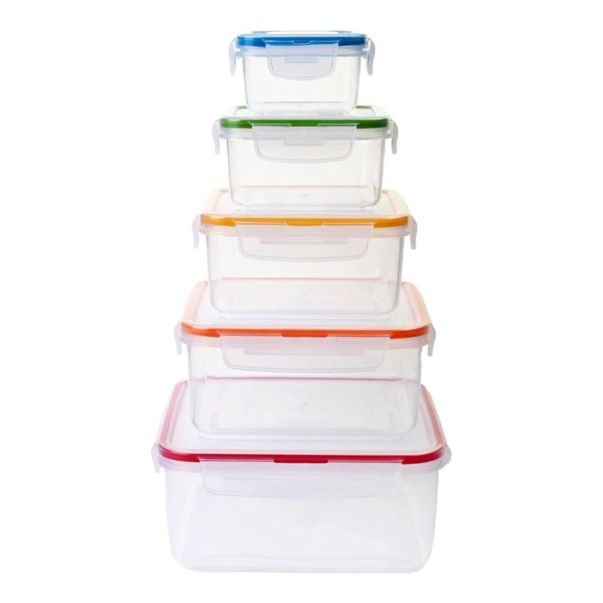 LOT 5x Récipient alimentaire LOCK