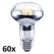 LOT 60x Ampoule LED à réflecteur R63 E27/7W/230V 2700K