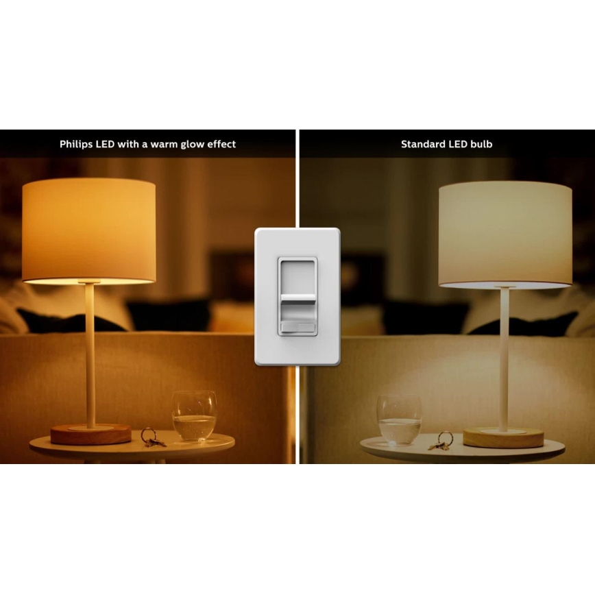 LOT 6x Ampoule LED à intensité variable Philips Warm Glow GU10/3,8W/230V 2200-2700K CRI 90