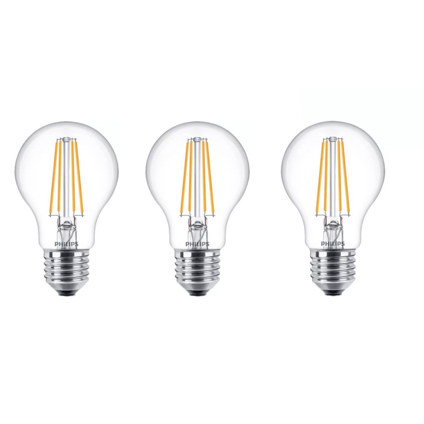 LOT 6x Ampoule LED VINTAGE Philips E27/4W/230V 2700K