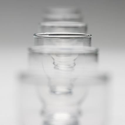 Lot 6x verre à liqueur transparent