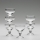 Lot 6x verre à liqueur transparent