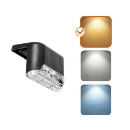 LOT 8x Éclairage solaire d'escalier LED/0,06W/1,2V 3000K IP44 600 mAh