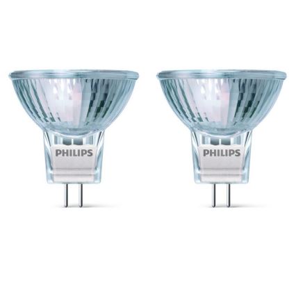Lot de 2 Ampoule industrielle Philips GU4/35W/12V