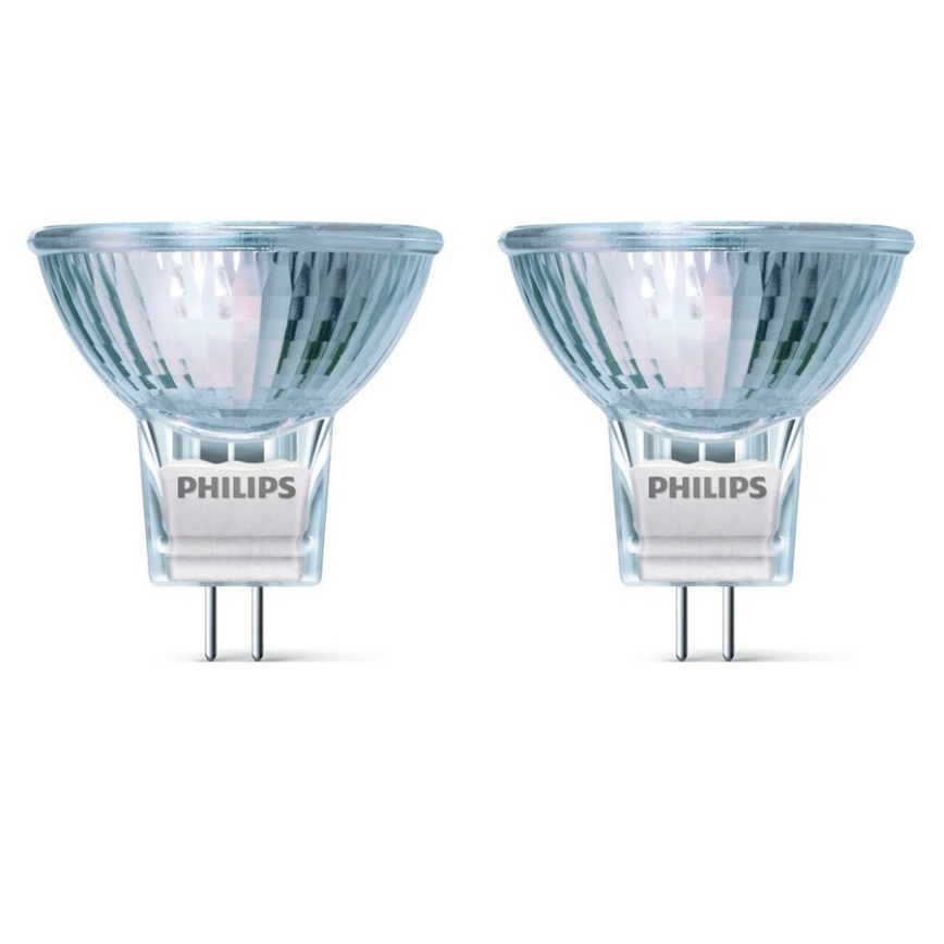 Lot de 2 Ampoule industrielle Philips GU4/35W/12V