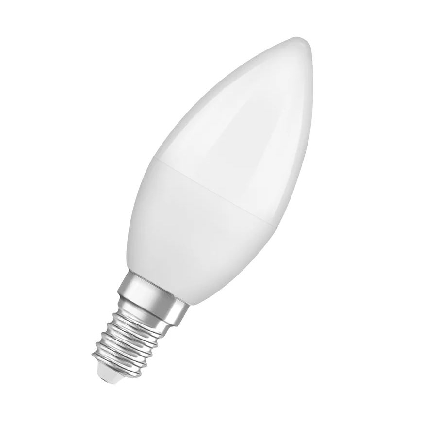 Lot de 2 ampoules LED B38 E14/4,9W/230V 2700K - Osram