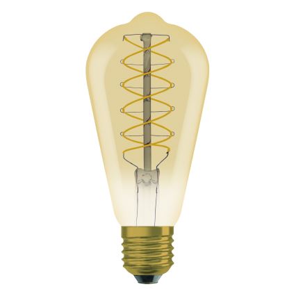 Lot de 2 ampoules LED dimmables à filament vintage E27/4,8W/230V 2200K - Osram