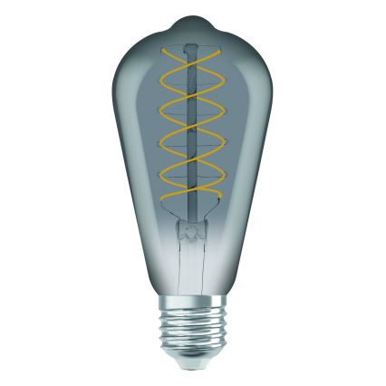 Lot de 2 ampoules LED dimmables à filament vintage E27/7,8W/230V 1800K - Osram