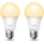Lot de 2 ampoules LED dimmables A60 E27/8,7W/230V 2700K Wi‑Fi - TP-Link
