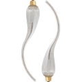 Lot de 2 ampoules LED dimmables LAMDA E27/4W/230V 2100K transparentes