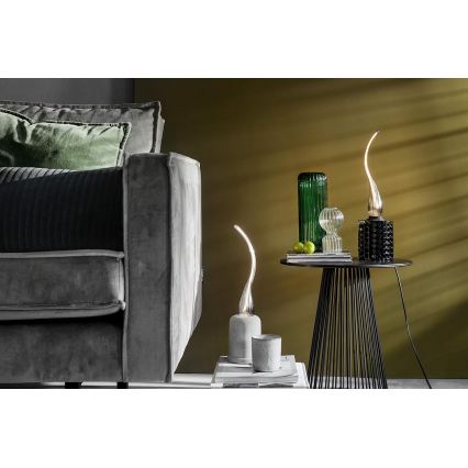 Lot de 2 ampoules LED dimmables LAMDA E27/4W/230V 2100K transparentes