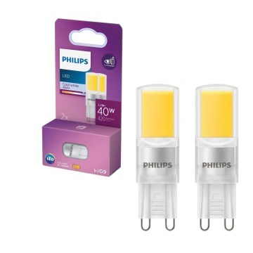 Lot de 2 ampoules LED Philips G9/3,2W/230V 4000K