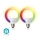Lot de 2 ampoules LED RGBW dimmables SmartLife E27/9W/230V Wi-Fi 2700-6500K